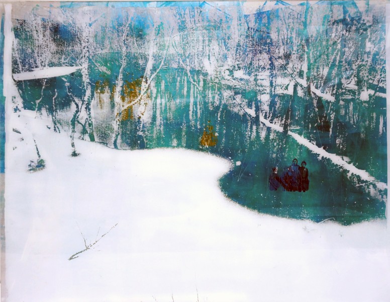 Landscape with snow