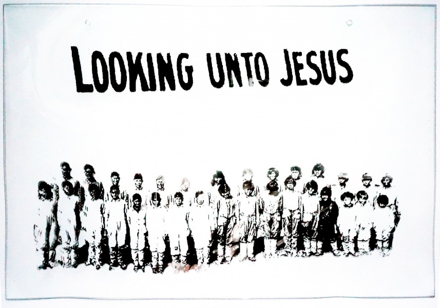 "Looking onto Jesus"