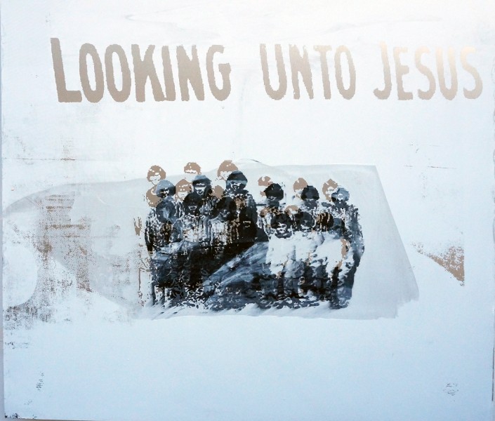 ﻿"Looking onto Jesus"